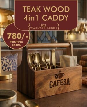 CADDY TEAK WOODEN
